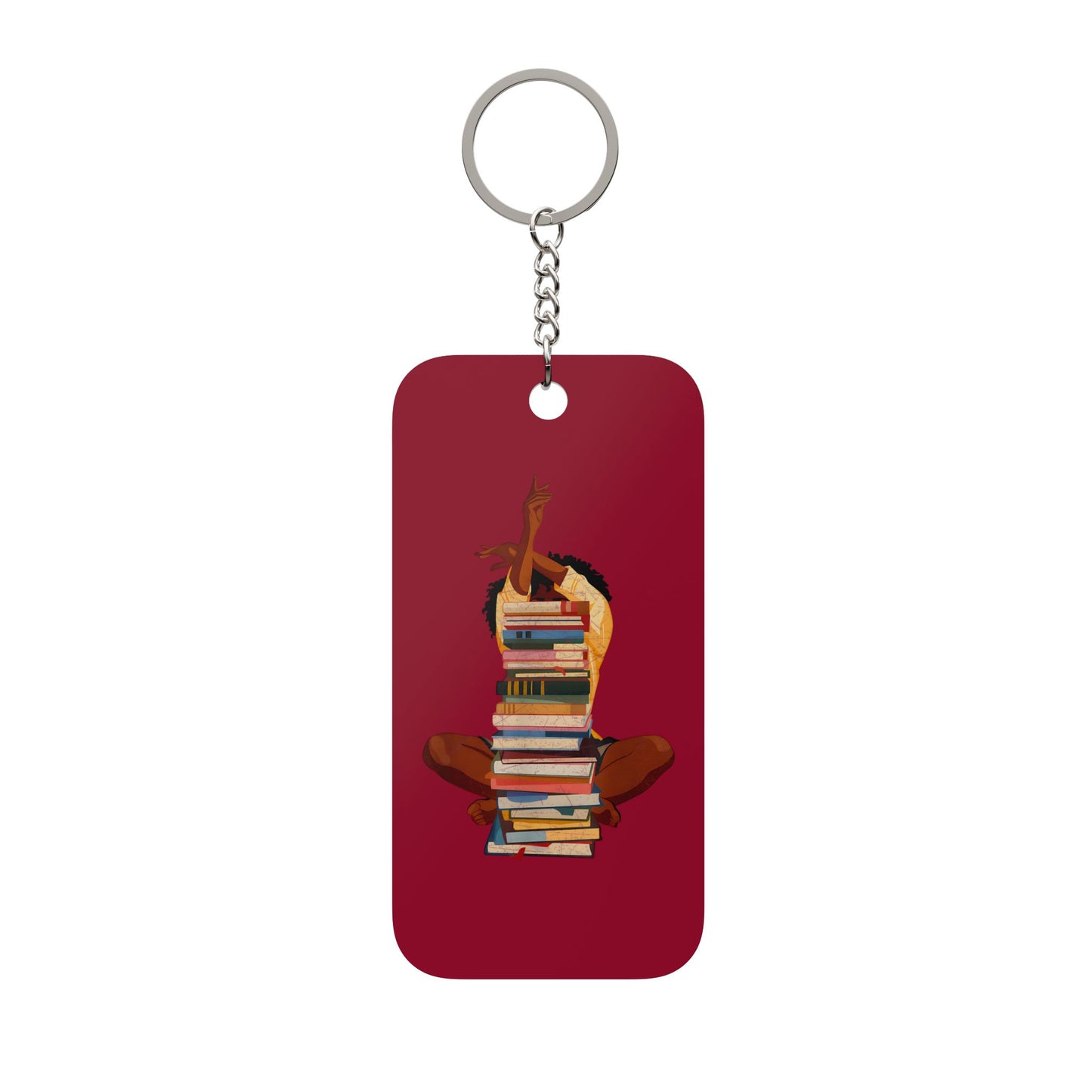 Double-Sided Keychain Charm