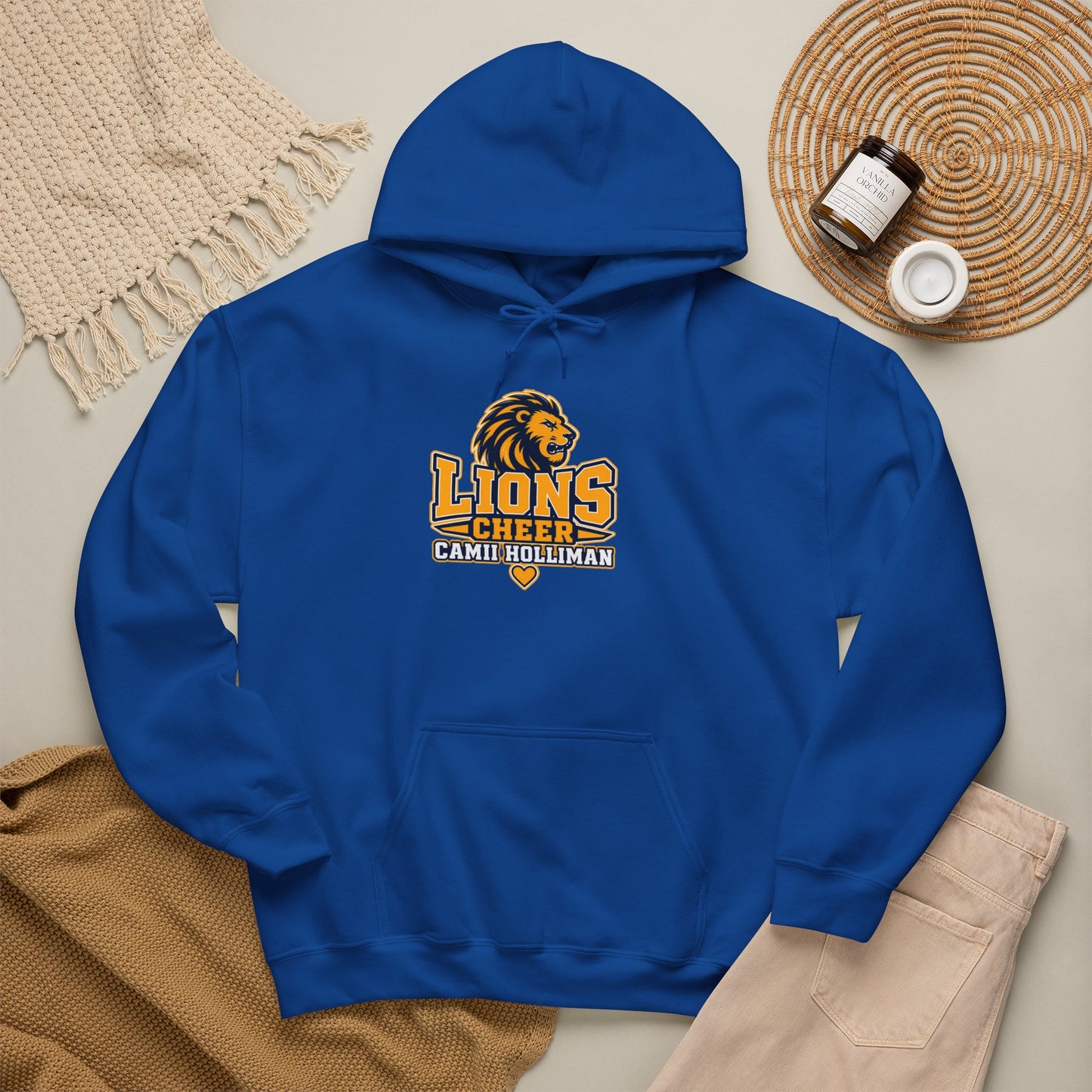 LIONS CHEER -  Hooded Sweatshirt