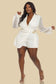 Front Wrap Suit Romper