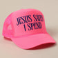 Jesus Saves, I Spend Mesh Trucker Hat