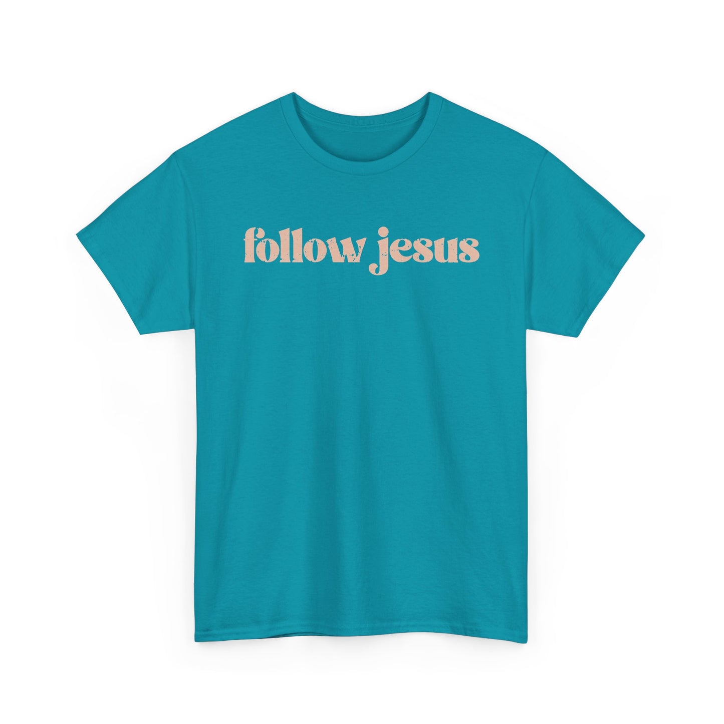 Follow Jesus Unisex  Cotton Tee