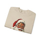 Black Santa Unisex Heavy Blend™ Crewneck Sweatshirt