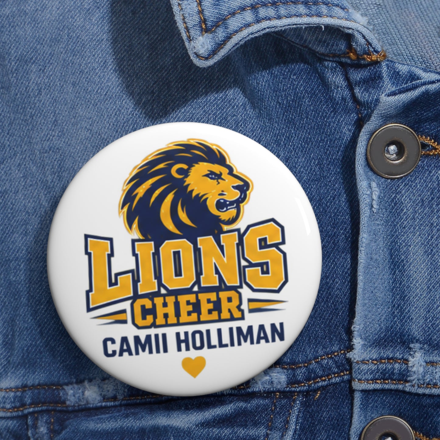 LIONS -  Button