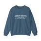 Jesus Saves, I  Spend Crewneck