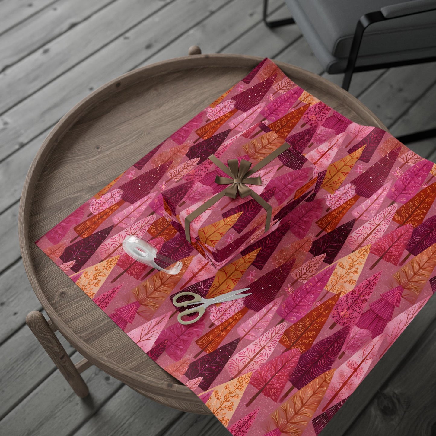 Rosé Forest Gift Wrap