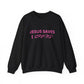 Jesus Saves, I Spend Crewneck