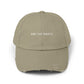 Girl The Tariffs Unisex Distressed Cap