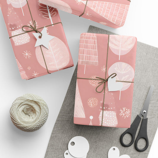 Whimsical Winter Tree Wrap