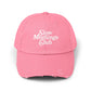 Slow Mornings Club Distressed Dad Hat