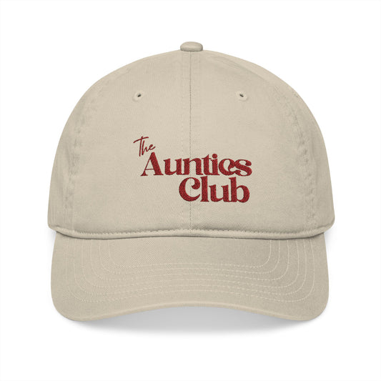 Organic Baseball Cap (Embroidery)