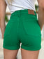 Judy Blue Tummy Control Garment Dyed Denim Shorts
