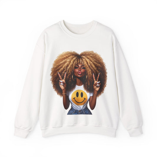 Kisses & Curls Crewneck