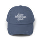 Slow Mornings Club Distressed Dad Hat