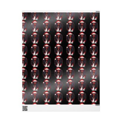 Melanin Barbie Christmas Wrap