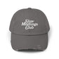 Slow Mornings Club Distressed Dad Hat
