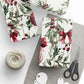 Cranberry Ribbons Wrapping Paper