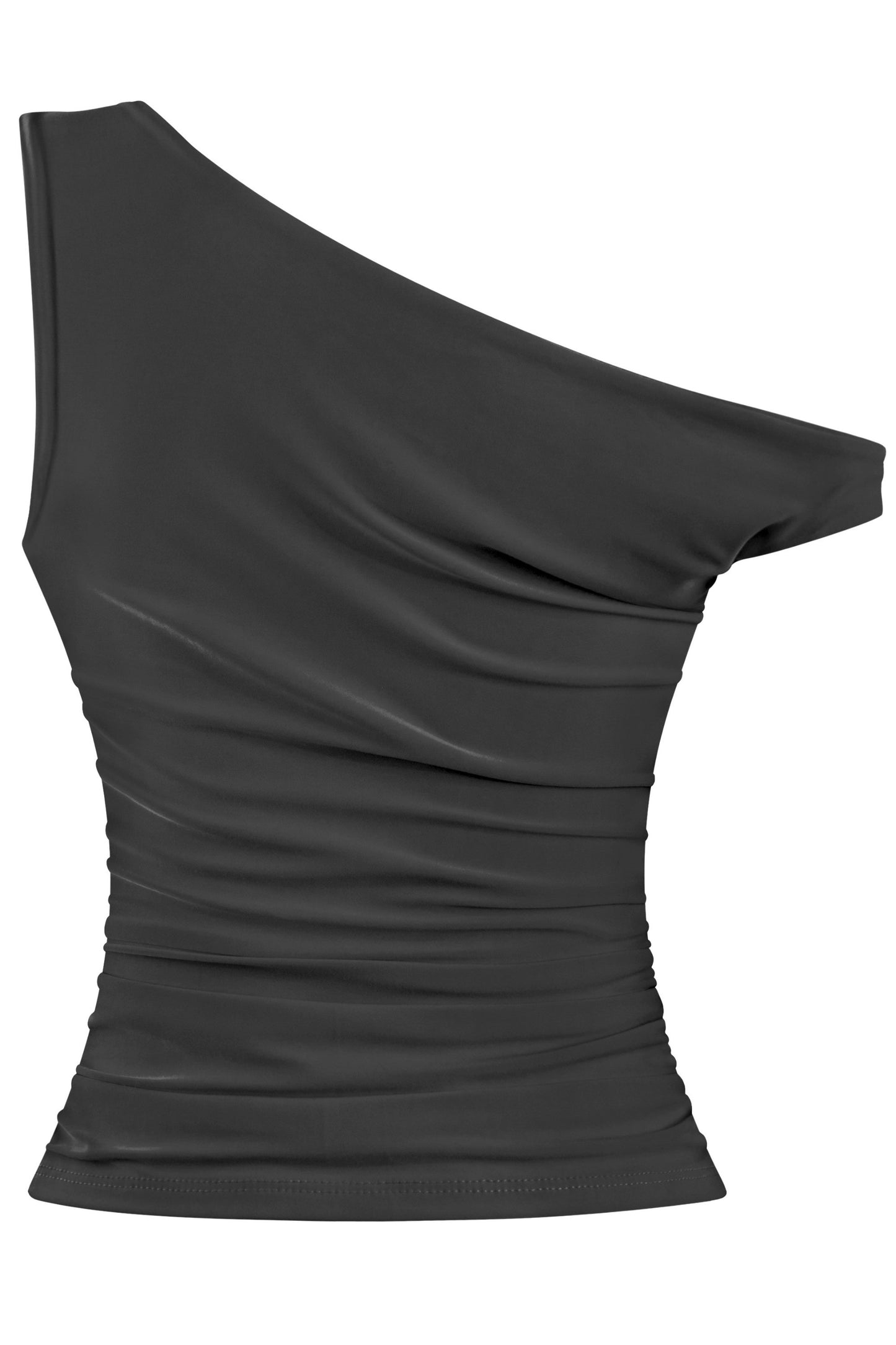 One-Side Moment Crop Top