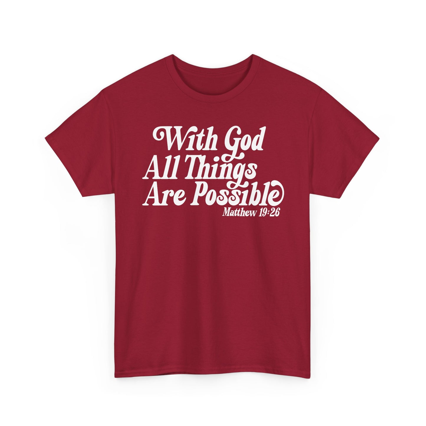 Unisex Heavy Cotton Tee