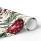 Cranberry Ribbons Wrapping Paper