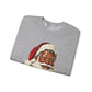 Black Santa Unisex Heavy Blend™ Crewneck Sweatshirt