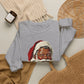 Black Santa Unisex Heavy Blend™ Crewneck Sweatshirt