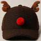 Rudolph Reindeer Baseball Hat