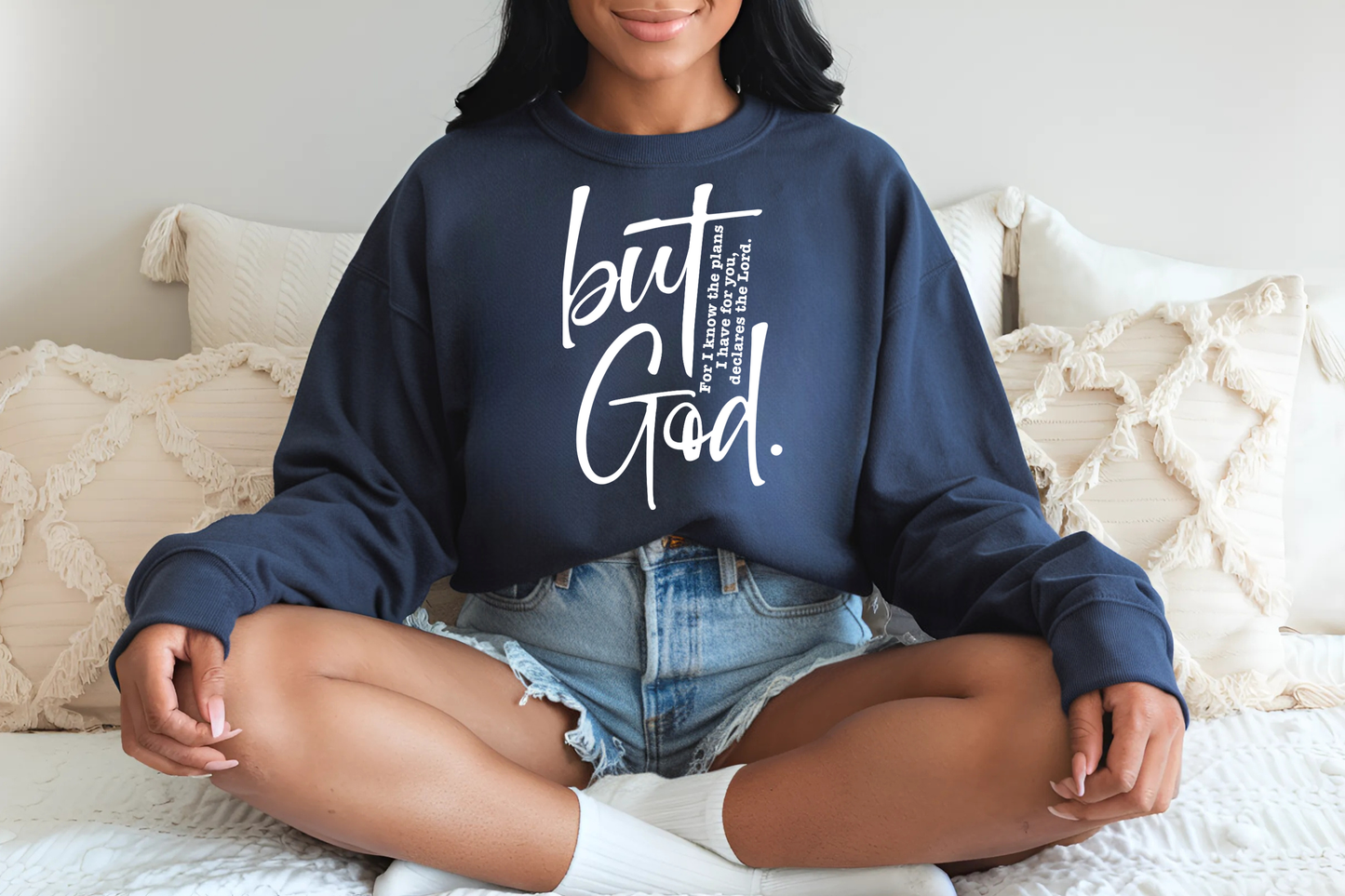 But God Unisex Crewneck