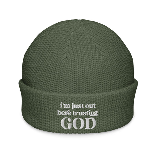 Trusting God Fisherman's Beanie
