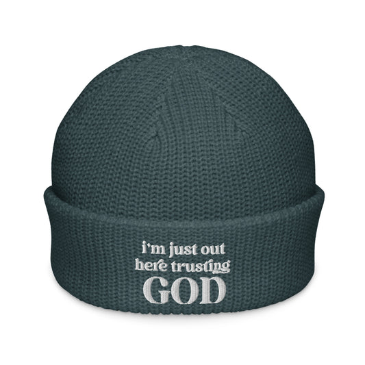 Trusting God Fisherman's Beanie