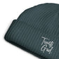 Trust God and Chill Fisherman's Beanie