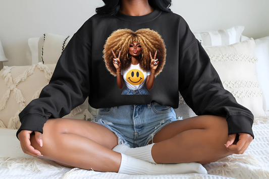 Kisses & Curls Crewneck