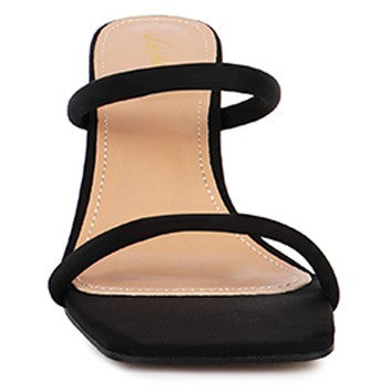 DOWNTOWN EXPERIMENT SLIDE SANDALS