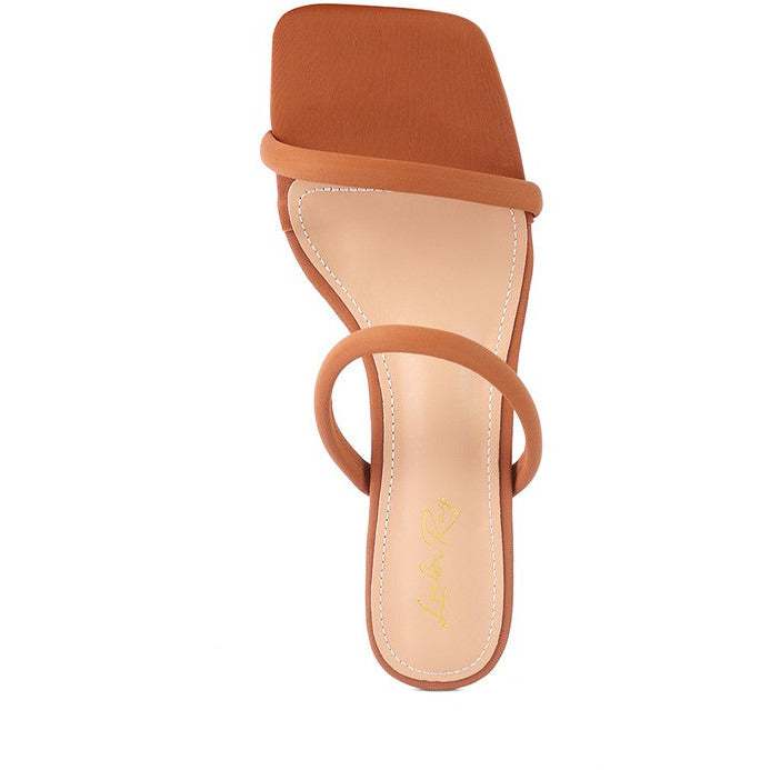 DOWNTOWN EXPERIMENT SLIDE SANDALS