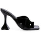 SNATCHED TOE RING HEELED SANDALS