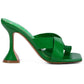 SNATCHED TOE RING HEELED SANDALS