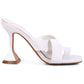 SNATCHED TOE RING HEELED SANDALS